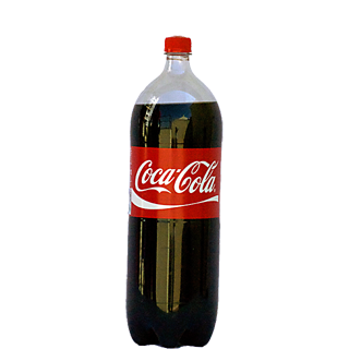 Bottiglia di vetro di coca cola