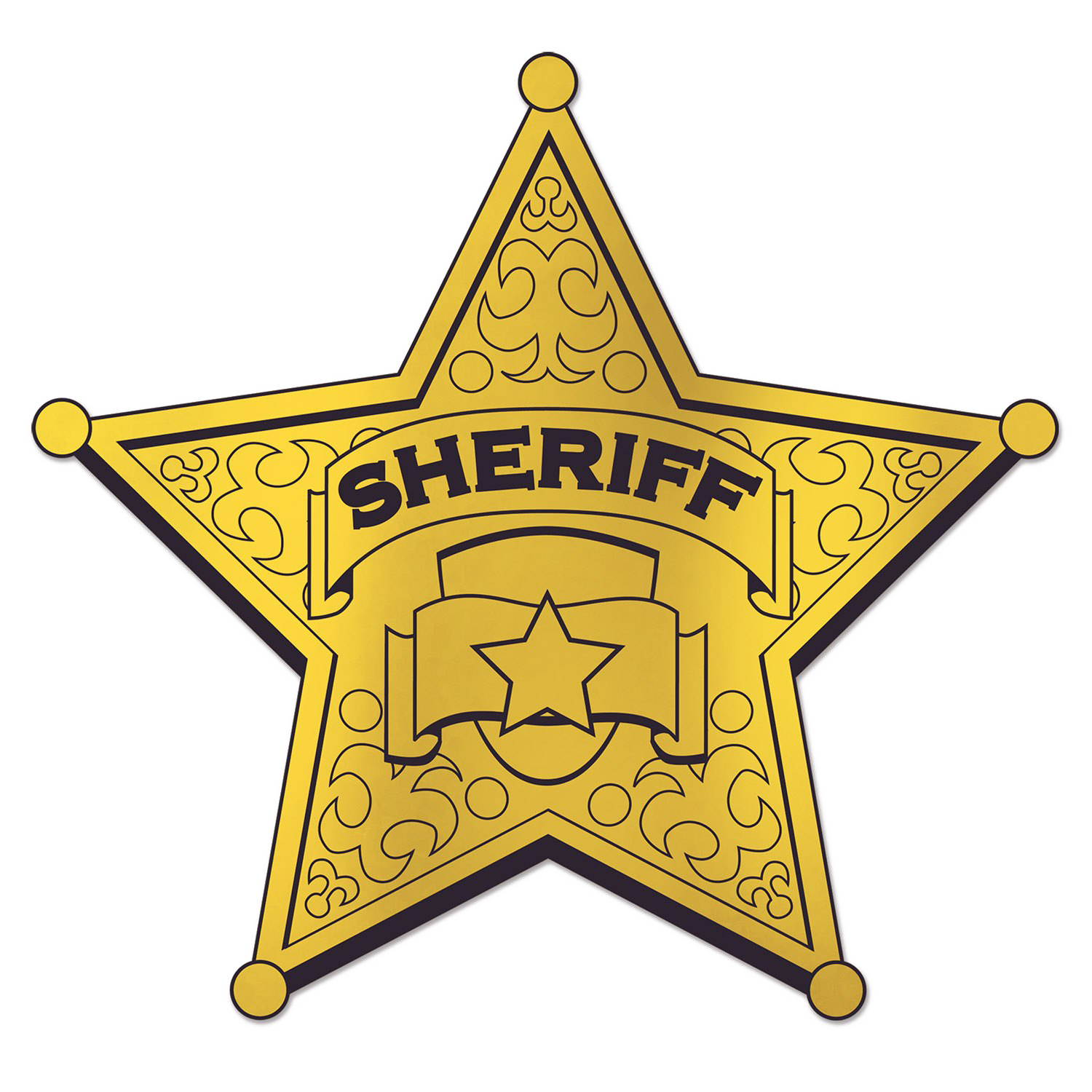 Badge de Sheriff